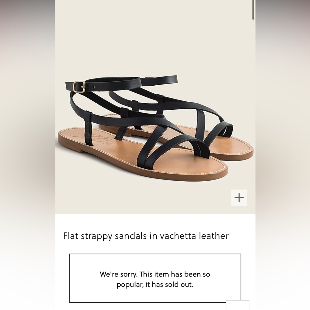 ✨ J Crew Strappy Sandals